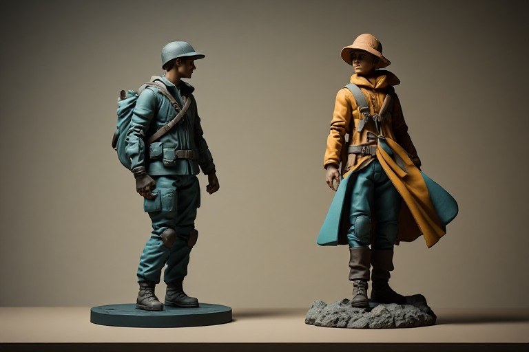 Gambar pendamping artikel: Action Figure dan Statue: Perbedaan Artikulasi, Pose, dan Cara Pajang