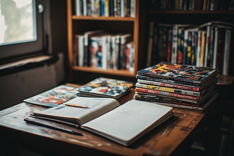 Gambar pendamping artikel: Membuat Katalog Koleksi Komik: Data Apa yang Perlu Dicatat?